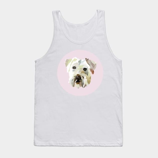 Benji the Soft-Coated Wheaten Terrier Tank Top by jeslorgra